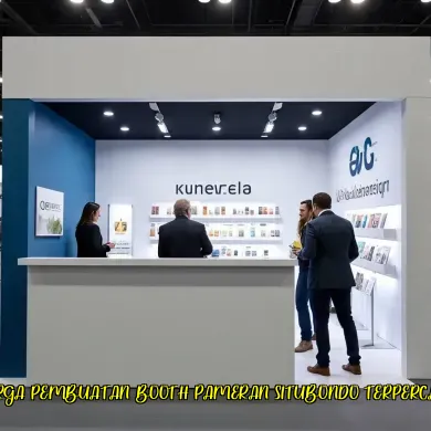 harga pembuatan booth pameran situbondo terpercaya